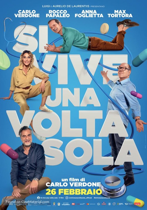 Si vive una volta sola - Italian Movie Poster