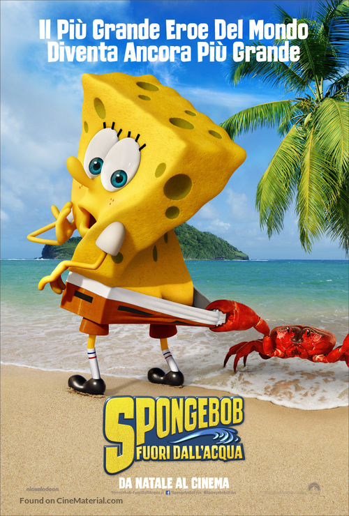 The SpongeBob Movie: Sponge Out of Water - Italian Movie Poster