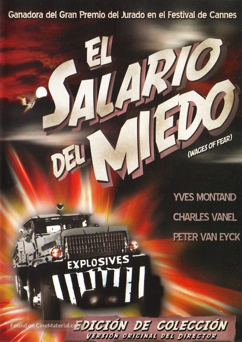 Le salaire de la peur - Mexican Movie Cover