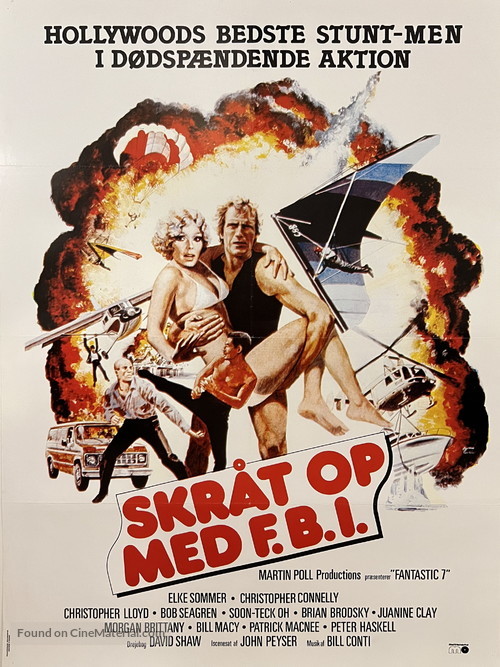 The Fantastic Seven - Danish Movie Poster