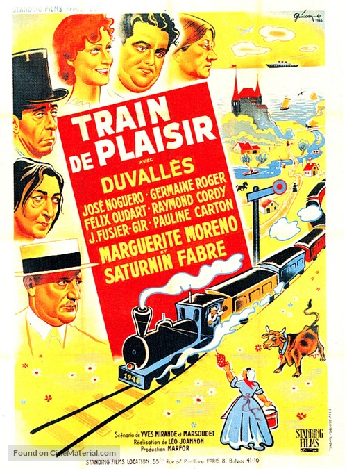 Train de plaisir - French Movie Poster