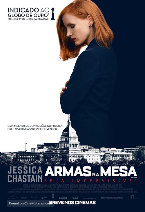 Miss Sloane - Brazilian Movie Poster