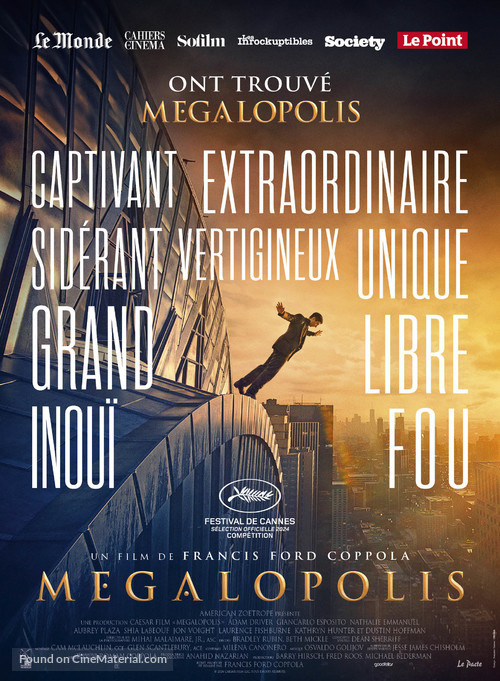 Megalopolis - French Movie Poster