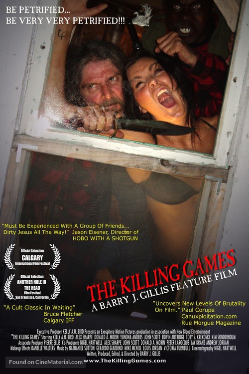 The Killing Games - Canadian Movie Poster