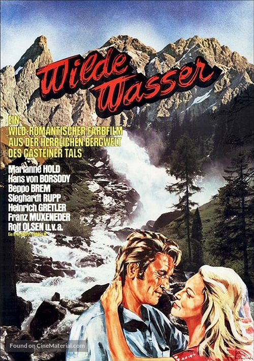 Wilde Wasser - German Movie Poster