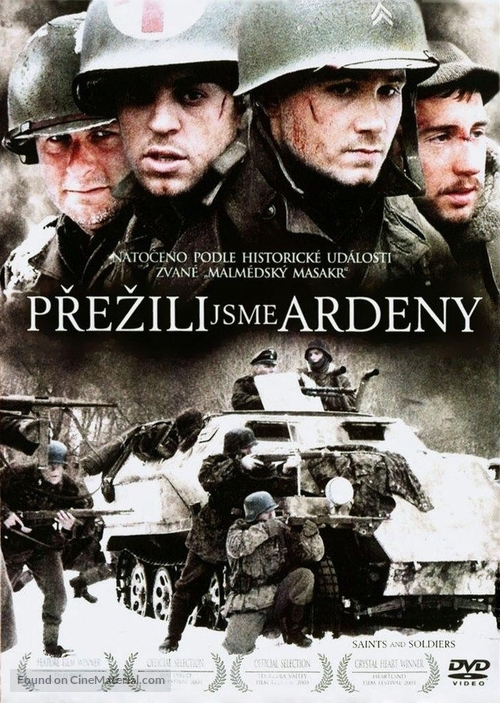 Saints and Soldiers - Czech DVD movie cover