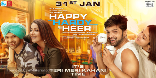 Happy Hardy and Heer - Indian Movie Poster
