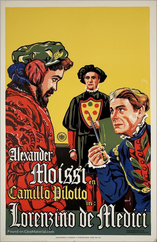 Lorenzino de&#039; Medici - Dutch Movie Poster