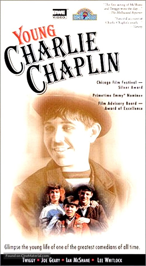 &quot;Young Charlie Chaplin&quot; - VHS movie cover