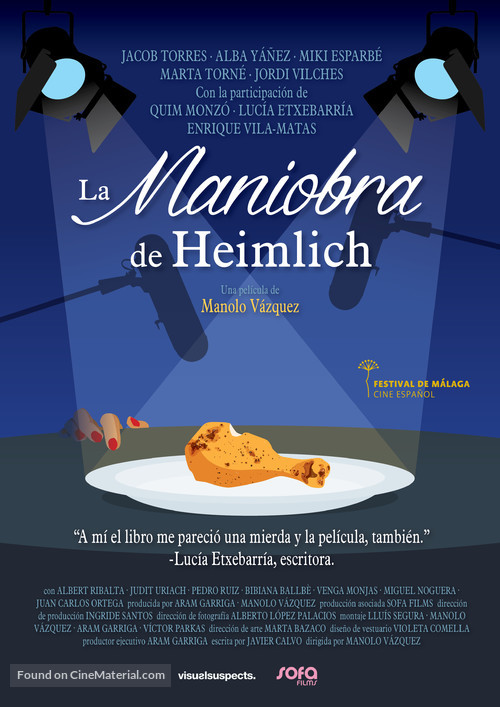 La maniobra de Heimlich - Spanish Movie Poster