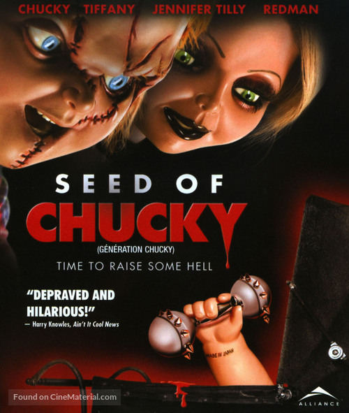 Seed Of Chucky - Canadian Blu-Ray movie cover