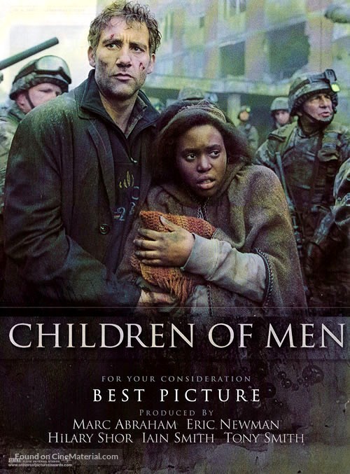 Children of Men - For your consideration movie poster