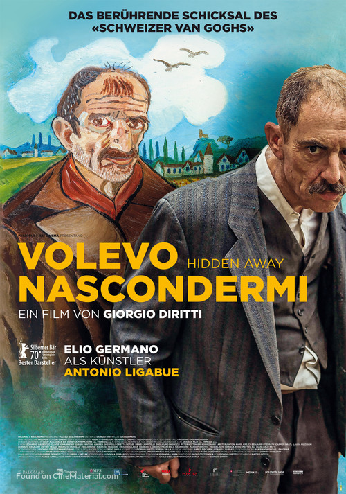 Volevo nascondermi - Swiss Movie Poster