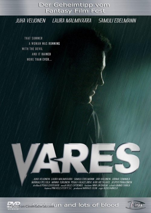 Vares - Yksityisetsiv&auml; - German DVD movie cover