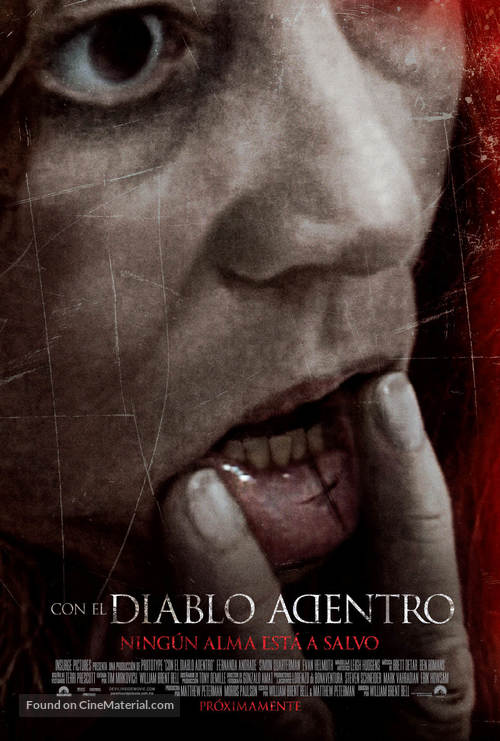 The Devil Inside - Mexican Movie Poster