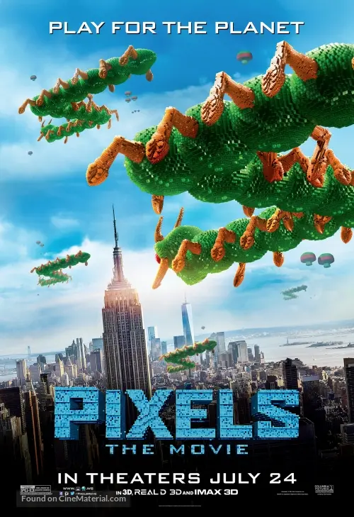 Pixels - Movie Poster