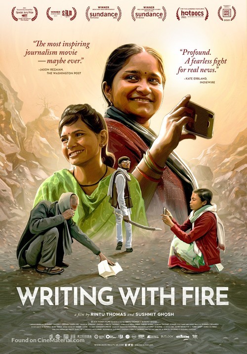 Writing with Fire - Indian Movie Poster