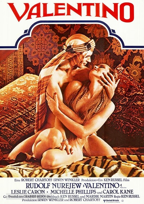 Valentino - German Movie Poster