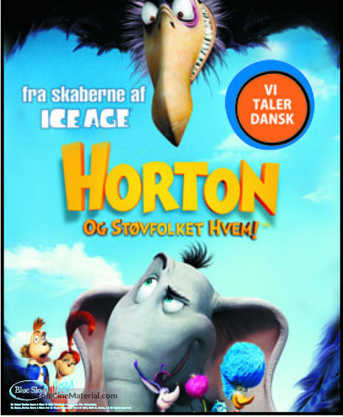 Horton Hears a Who! - Danish Movie Poster