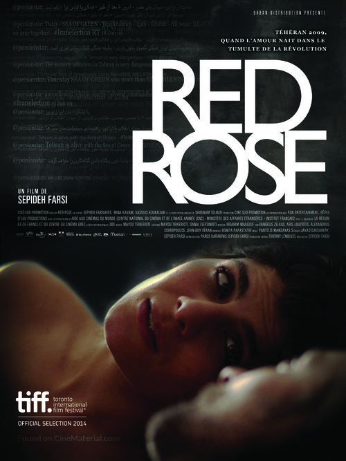 Red Rose - French Movie Poster