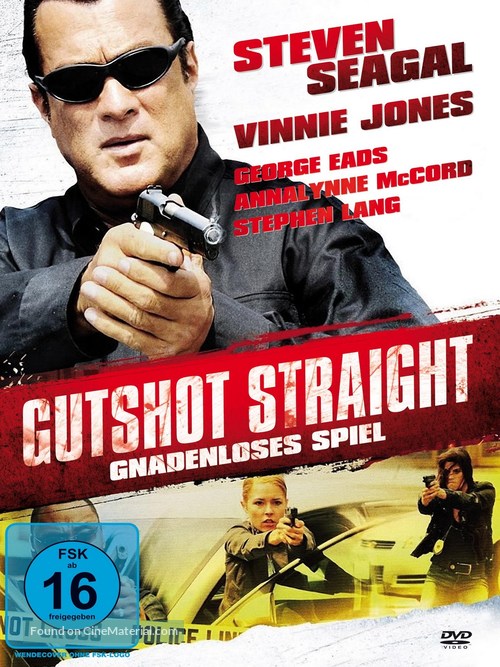 Gutshot Straight - German DVD movie cover