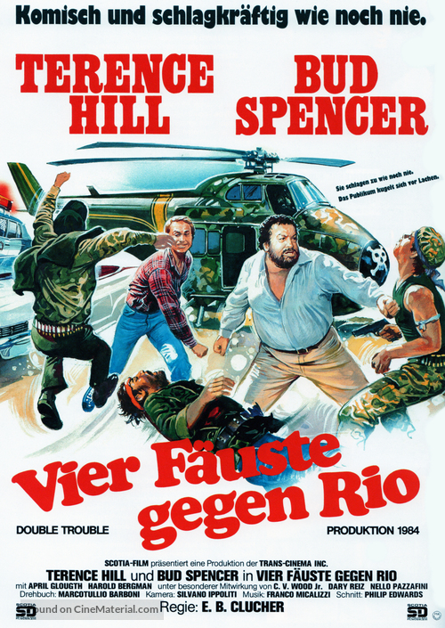 Non c&#039;&eacute; due senza quattro - German Movie Poster