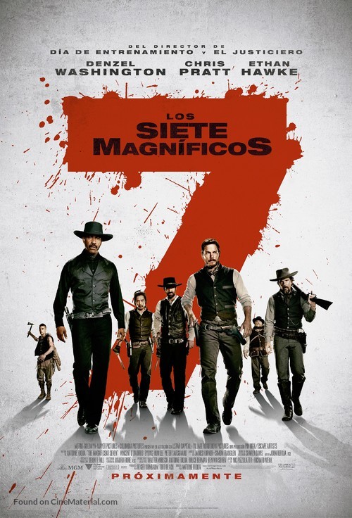 The Magnificent Seven - Mexican Movie Poster