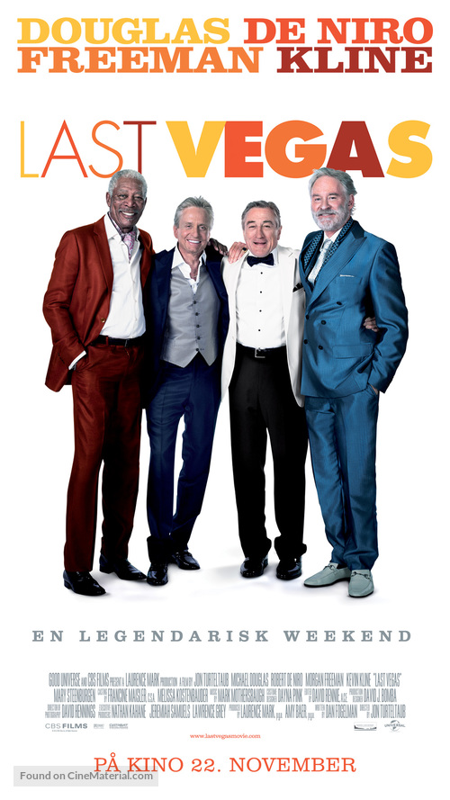 Last Vegas - Norwegian Movie Poster