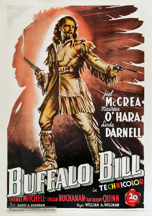 Buffalo Bill - Italian Movie Poster