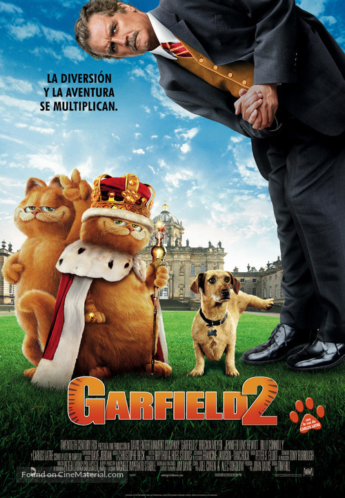Garfield: A Tail of Two Kitties - Spanish Movie Poster
