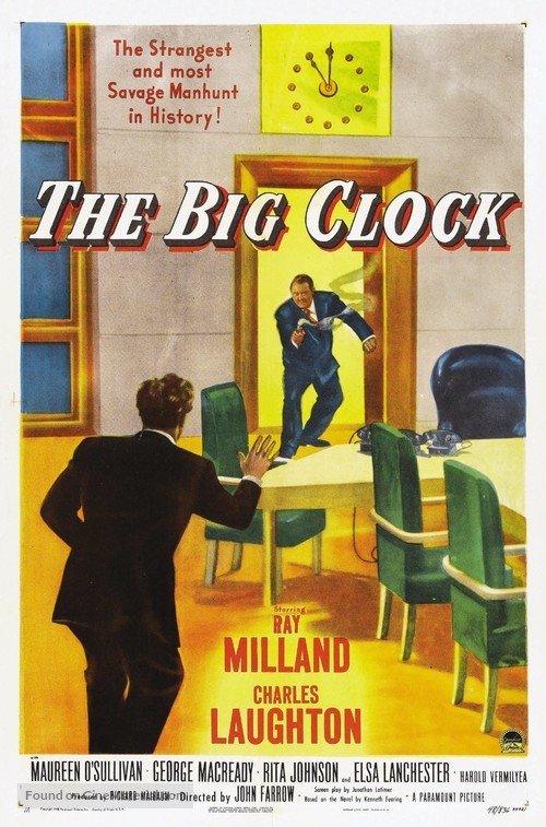The Big Clock - Movie Poster