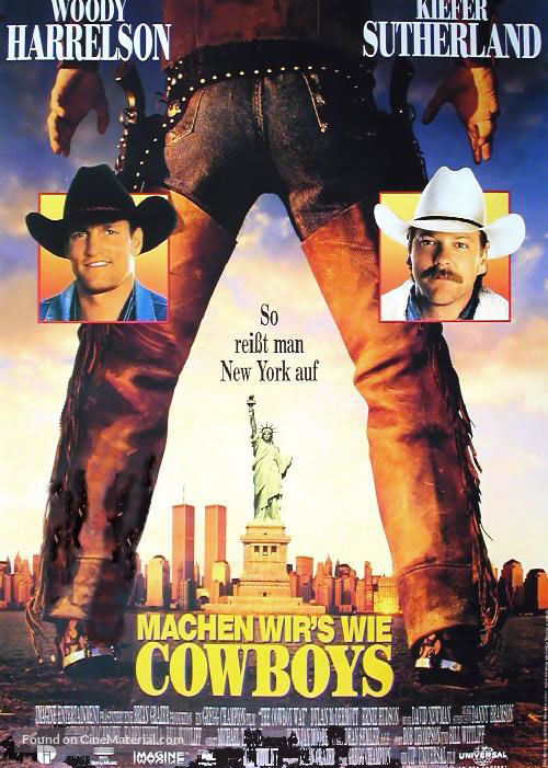 The Cowboy Way - German Movie Poster