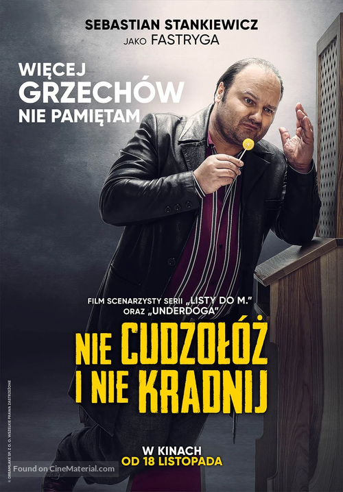 Nie cudzol&oacute;z i nie kradnij - Polish Movie Poster