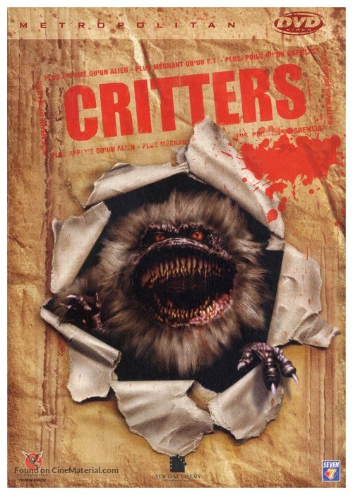 Critters - French DVD movie cover