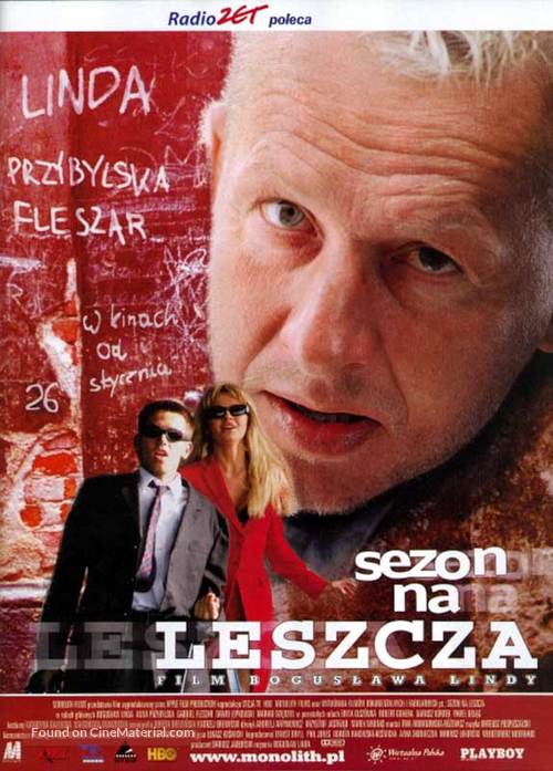 Sezon na leszcza - Polish Movie Poster