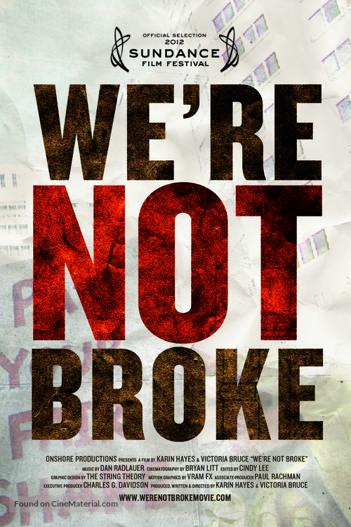 We\&#039;re Not Broke - Movie Poster