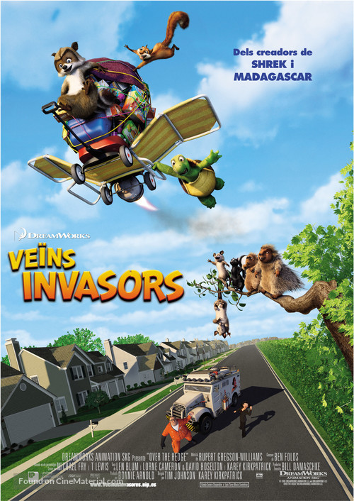 Over the Hedge - Andorran Movie Poster