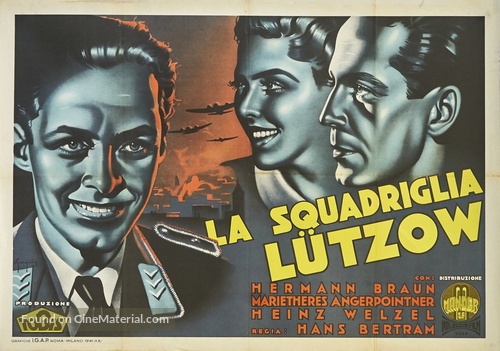 Luchteskader L&uuml;tzow - Italian Movie Poster