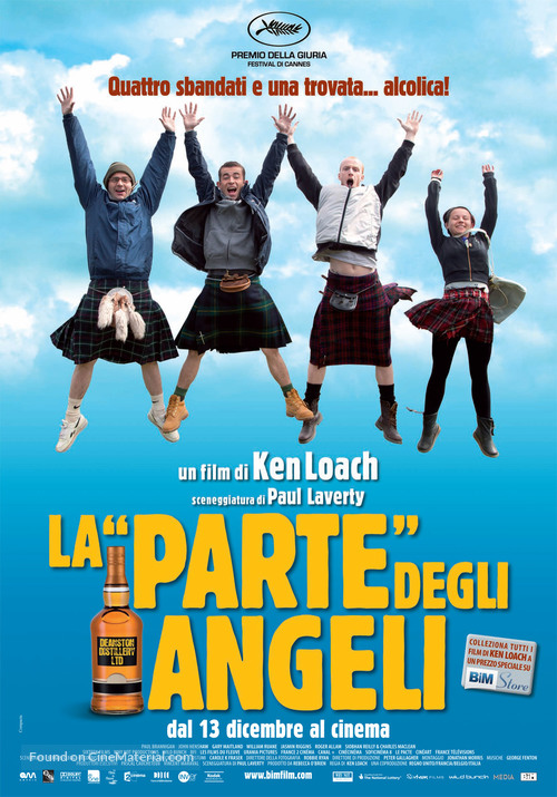 The Angels&#039; Share - Italian Movie Poster