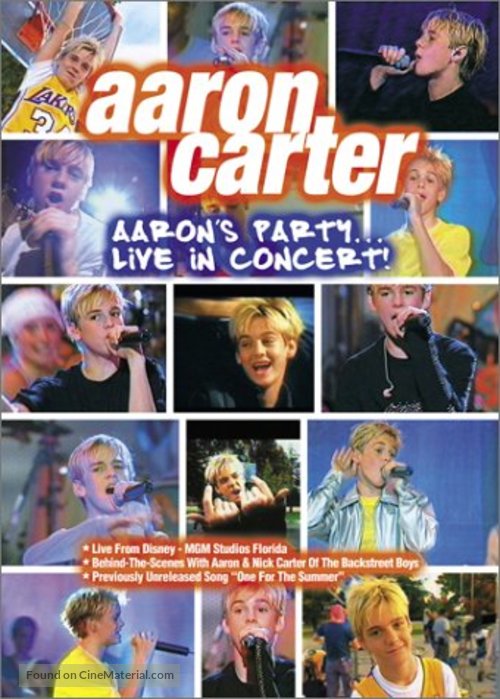 Aaron Carter: Aaron&#039;s Party - Live in Concert! - DVD movie cover