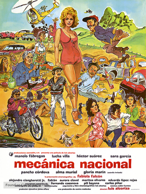 Mec&aacute;nica nacional - Mexican Movie Poster