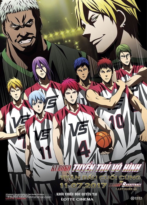 Gekijouban Kuroko no basuke: Last Game - Vietnamese Movie Poster