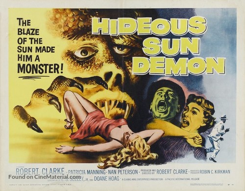 The Hideous Sun Demon - Movie Poster