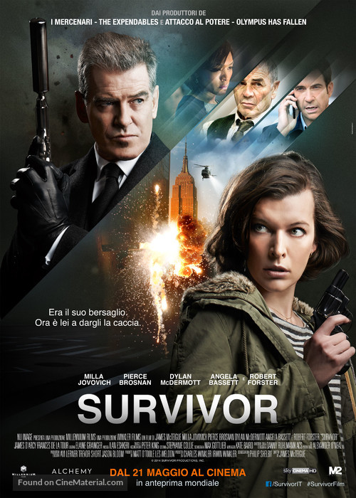 Survivor - Italian Movie Poster