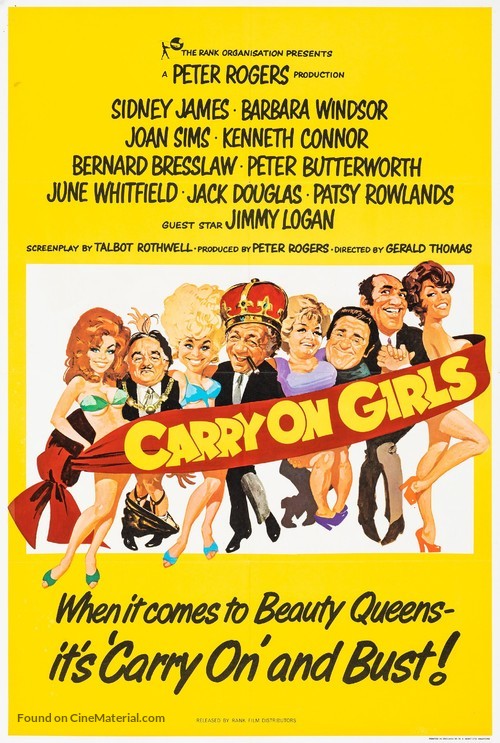 Carry on Girls - British Movie Poster