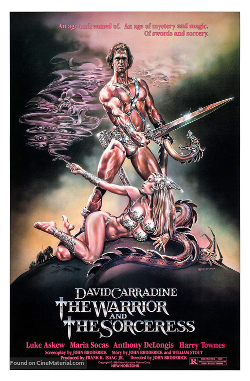 The Warrior and the Sorceress - Movie Poster