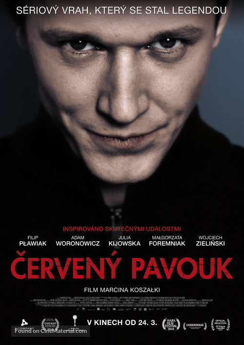 Czerwony pajak - Slovak Movie Poster