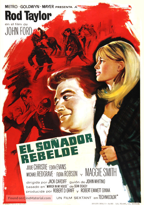 Young Cassidy - Spanish Movie Poster