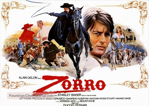 Zorro - French Movie Poster