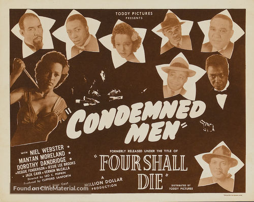 Four Shall Die - Re-release movie poster